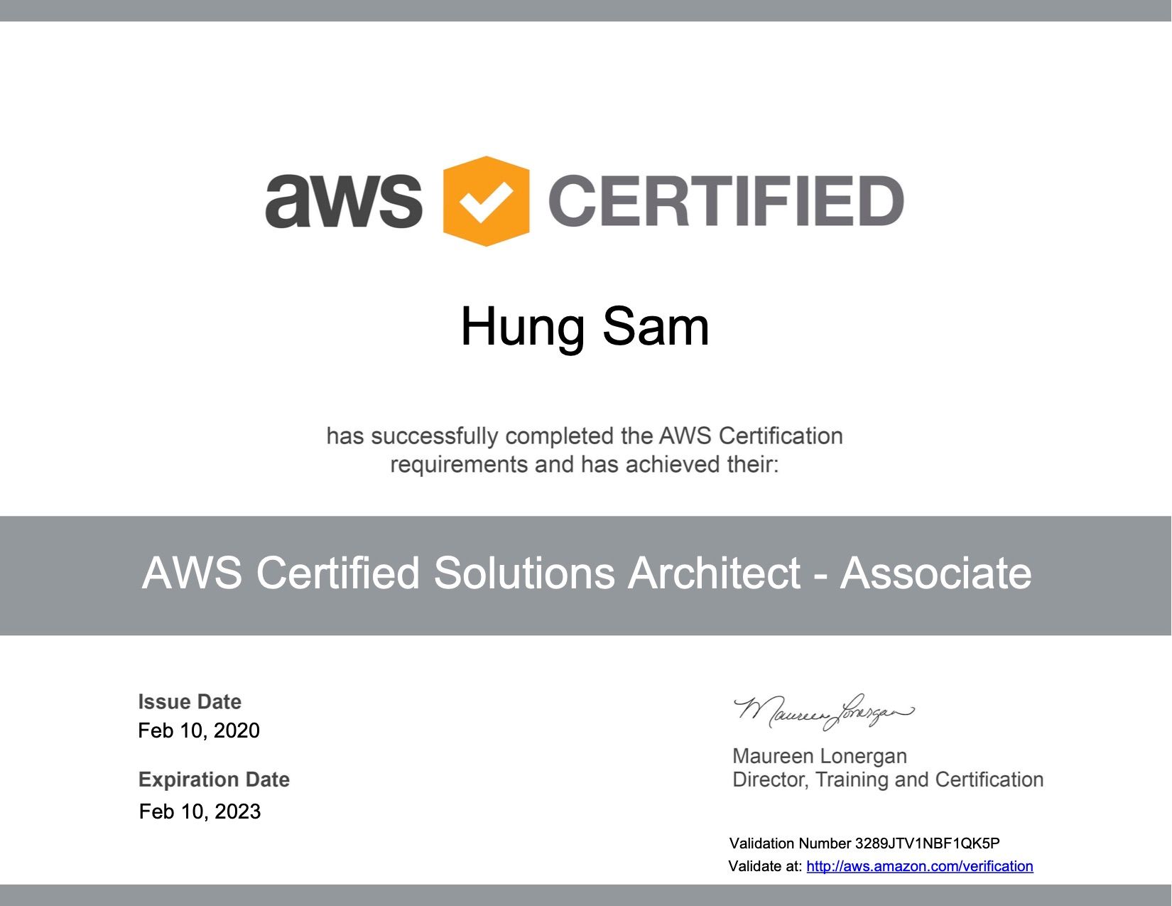 AWS Certified Solutions Architect - Associate